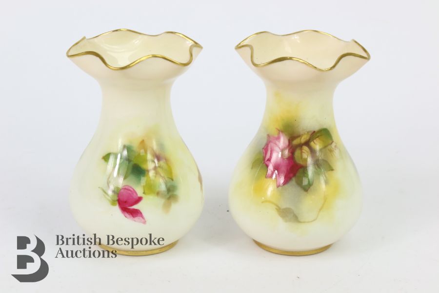 Royal Worcester Vases - Image 8 of 9