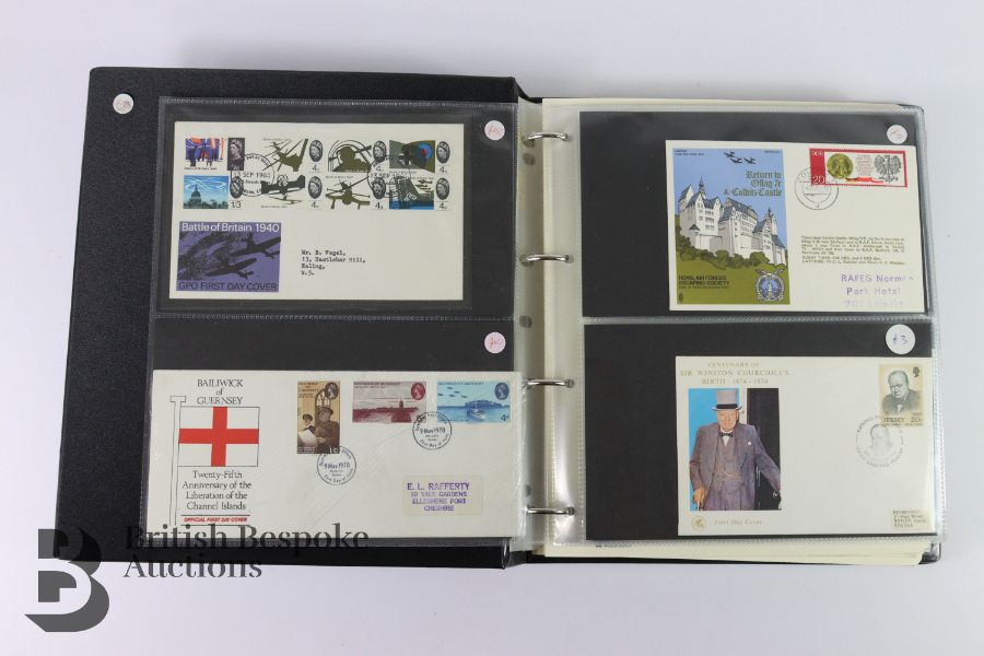 Seven Albums of Commemorative Covers, UK and Foreign - Image 7 of 10