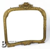 19th Century Gilt Wood Mirror