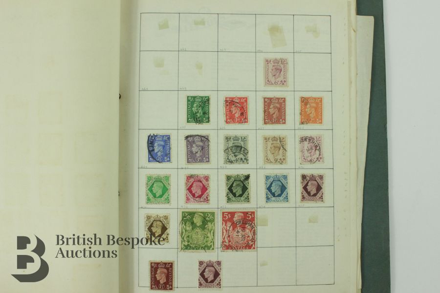 GB Pre-Decimal Stamps in 3 Albums - Image 10 of 42