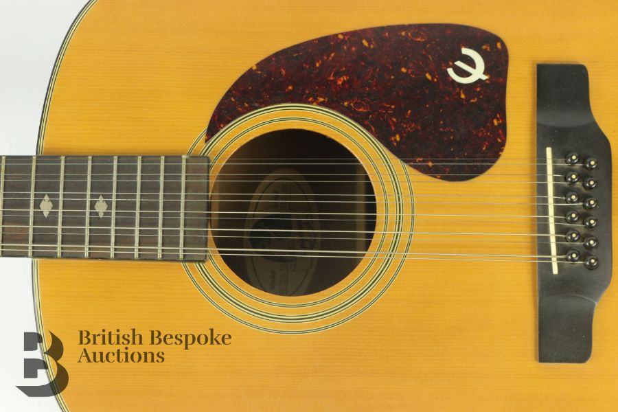 Gibson Epiphone PR 350-12 12 String Guitar - Image 4 of 11