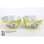 Pair of Chinese Porcelain Bowls