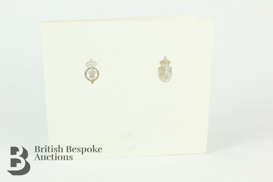 HM King Charles III and Diana Princess of Wales 1991 Signed Christmas Card - Image 6 of 10