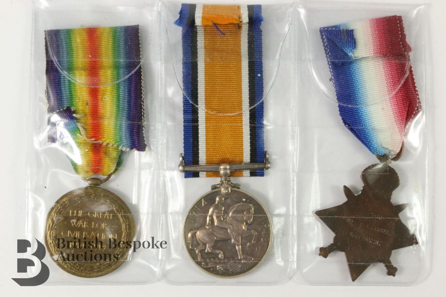 WWI Trio of Medals - Image 3 of 13