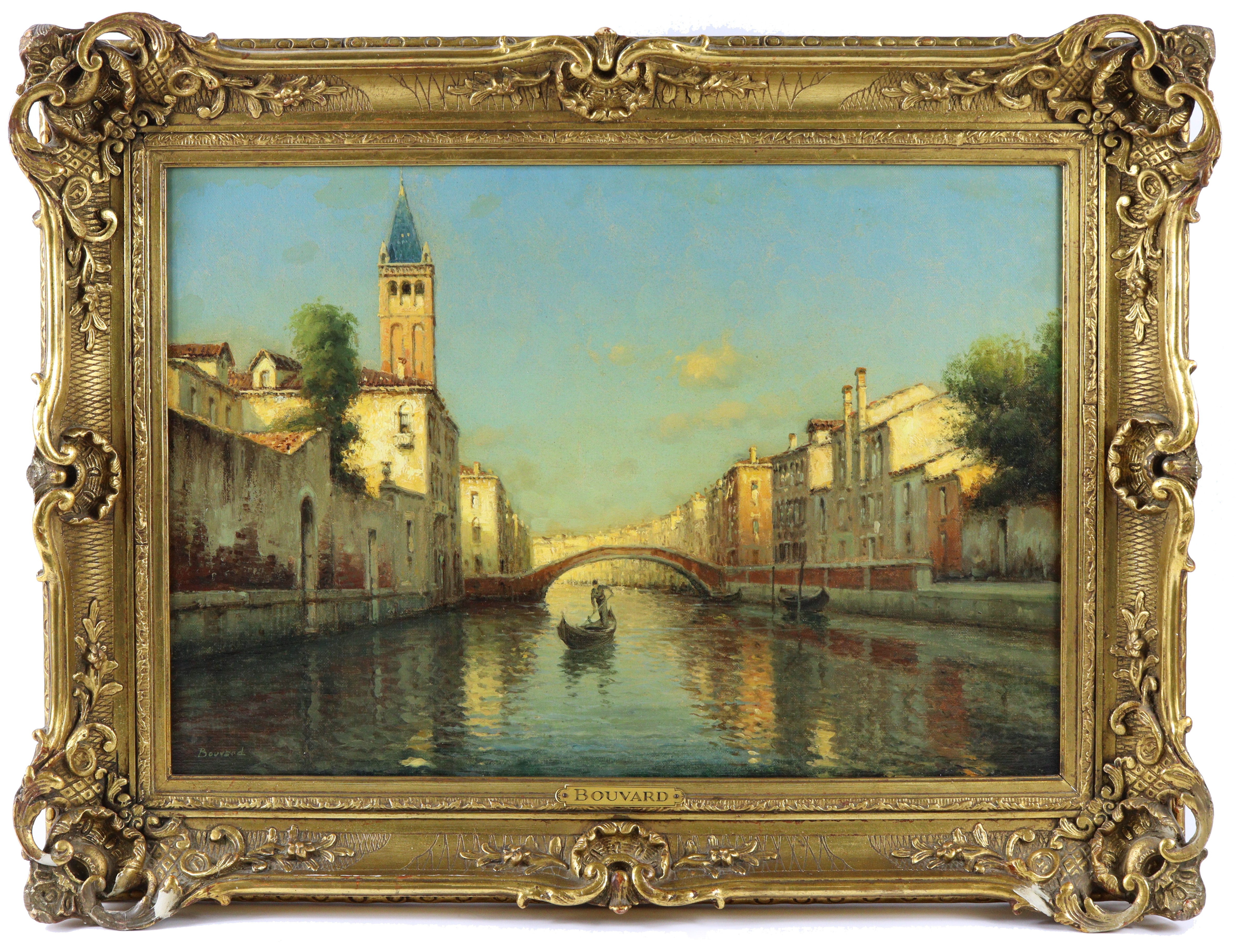 Antoine Bouvard (1875-1957) Oil on Canvas - Image 9 of 9