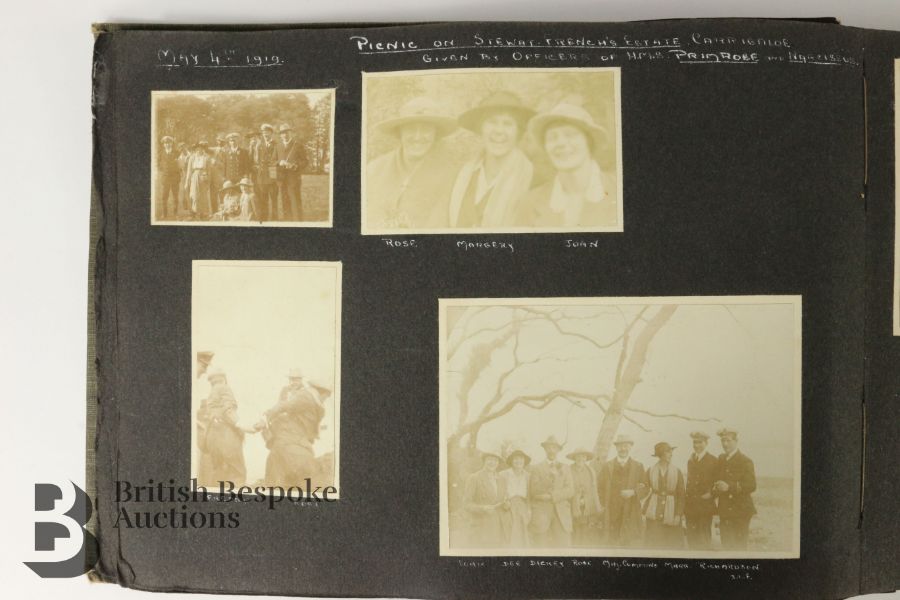 1918-1920 Album of Naval and Personal Photographs - Image 13 of 52