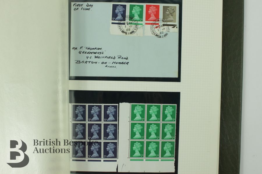 GB Pre-Decimal Stamps in 3 Albums - Image 5 of 42