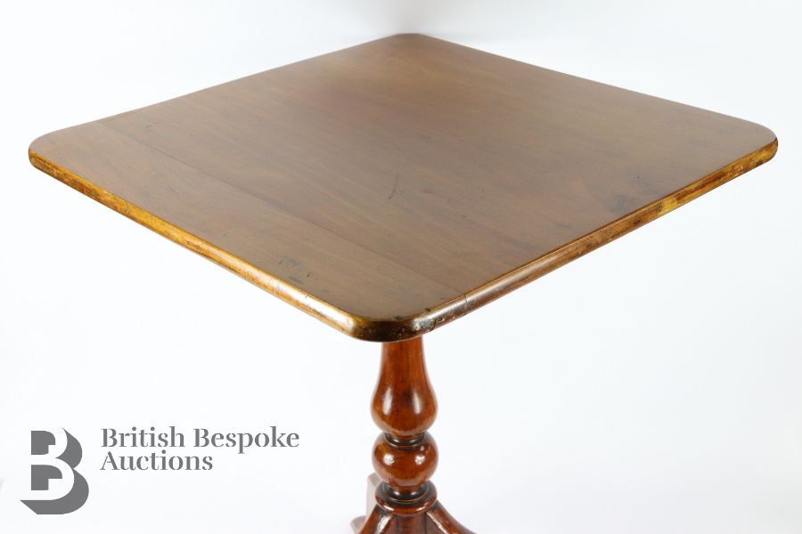 Mahogany Tilt-top Table - Image 4 of 4