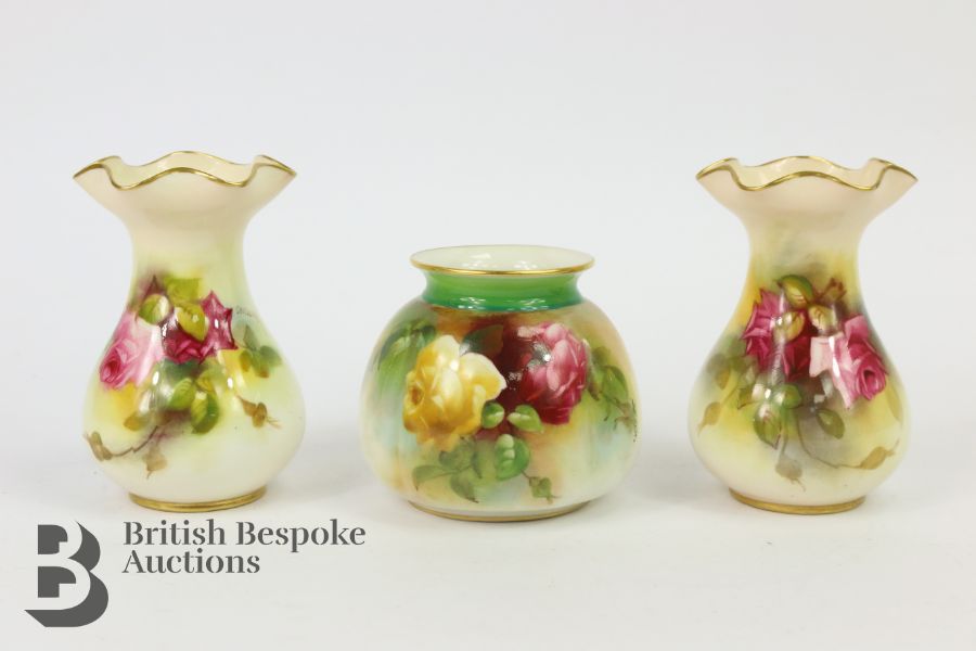 Royal Worcester Vases