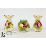 Royal Worcester Vases