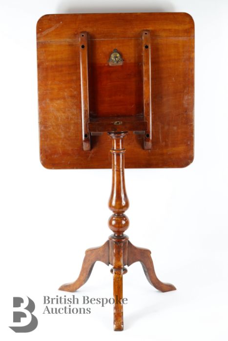 Mahogany Tilt-top Table - Image 3 of 4