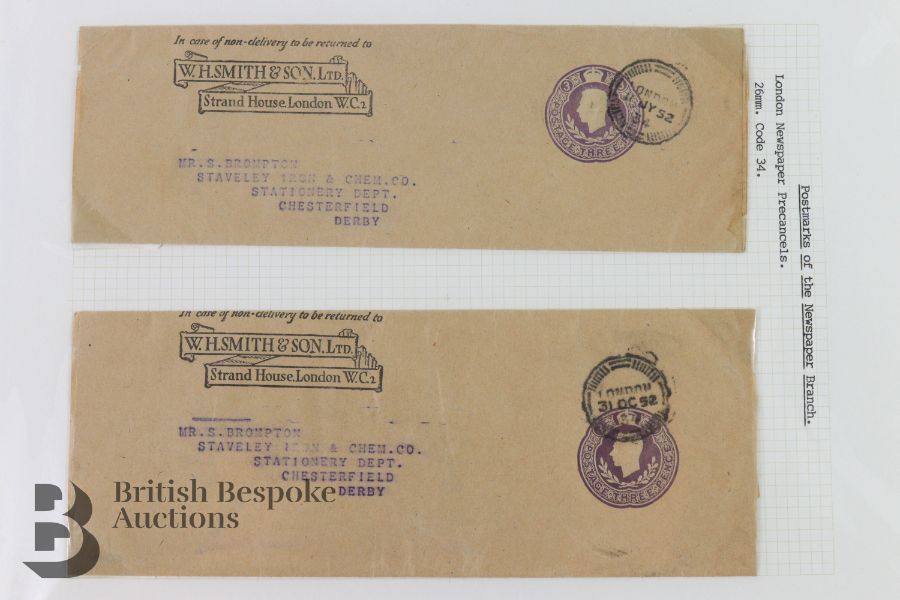 Album of GB Newspaper Cancels and Pre-Cancels - Image 16 of 17