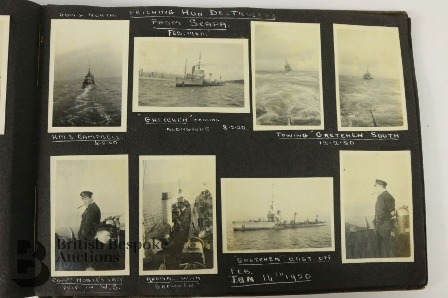 1918-1920 Album of Naval and Personal Photographs - Image 46 of 52