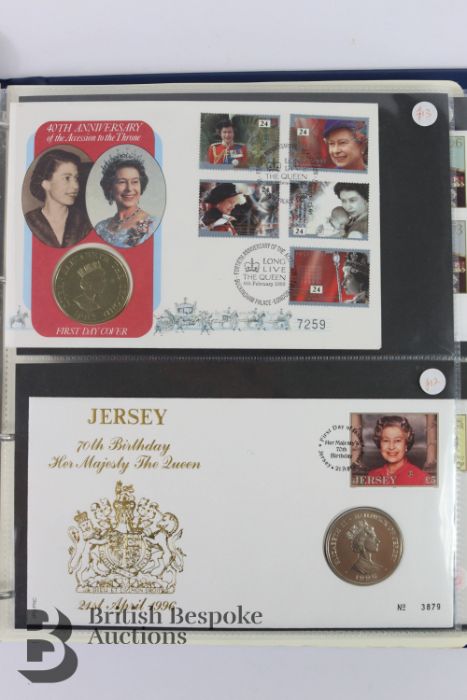 Seven Albums of Commemorative Covers, UK and Foreign - Image 6 of 10
