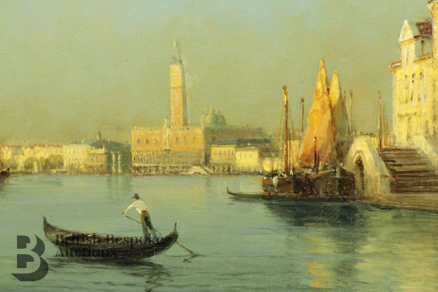 Antoine Bouvard (1875-1957) Oil on Canvas - Image 3 of 8