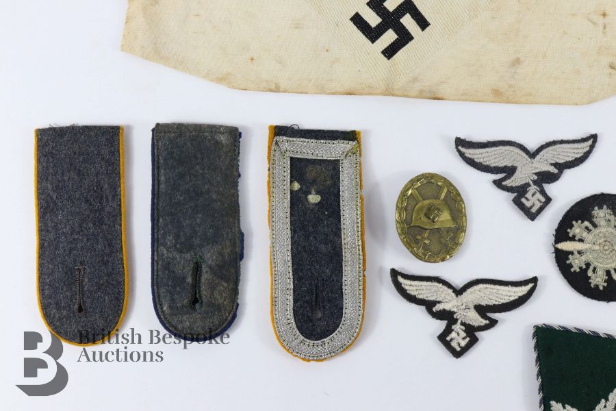 WWII German Cloth and Other Badges - Image 3 of 4