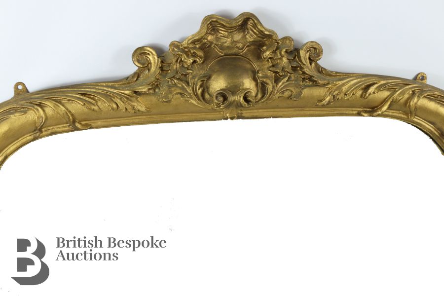 19th Century Gilt Wood Mirror - Image 2 of 3