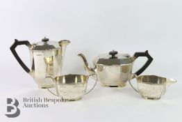 George VI Silver Tea Set
