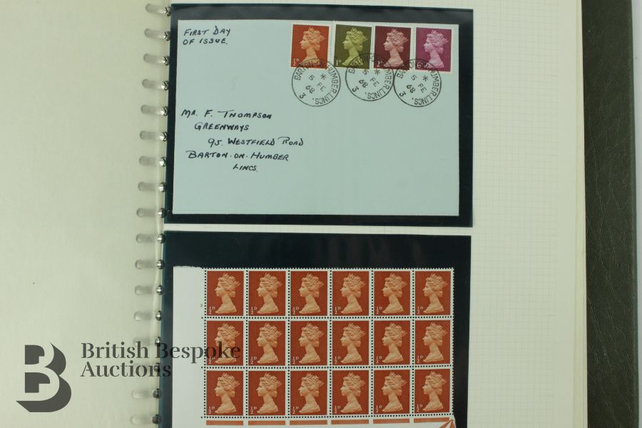 GB Pre-Decimal Stamps in 3 Albums - Image 4 of 42