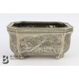 Japanese Silver Jardiniere