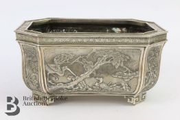 Japanese Silver Jardiniere