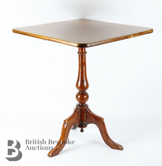 Mahogany Tilt-top Table - Image 2 of 4