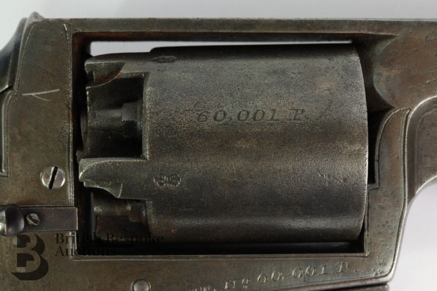 Adams Patent 54 Bore Percussion Revolver - Image 5 of 8