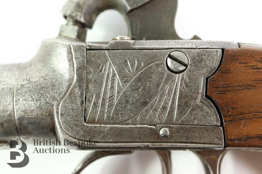 Two Percussion Boxlock Turnoff Pocket Pistols - Image 7 of 7