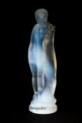 Etling France Frosted Glass Figurine