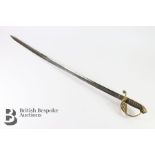 British Army Dress Sword - Robert Mole & Sons Birmingham