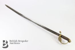 British Army Dress Sword - Robert Mole & Sons Birmingham