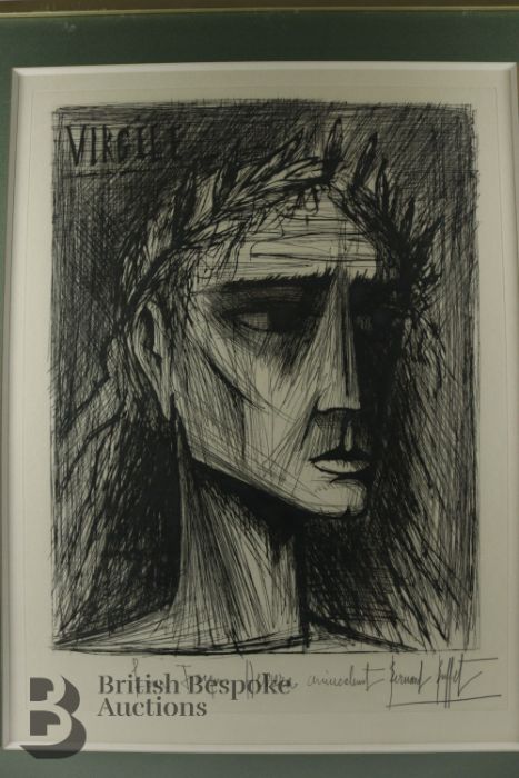 Bernard Buffet (1928-1999) Drypoint - Image 2 of 4