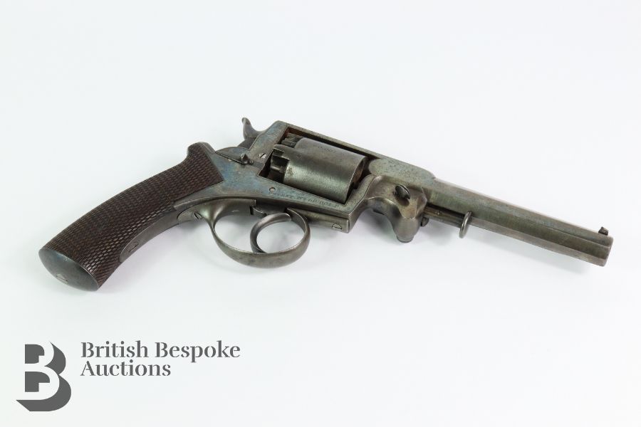 Adams Patent 54 Bore Percussion Revolver - Image 3 of 8