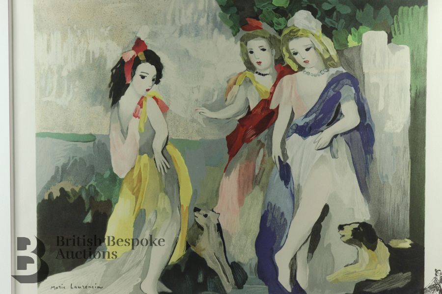 Marie Laurencin Limited Edition Lithograph - Image 2 of 4