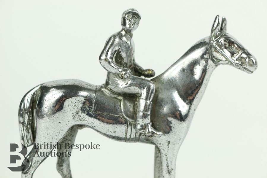 Art Deco Horse and Jockey Motorcar Mascot c1930 - Image 2 of 7