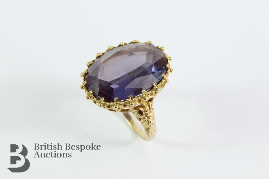 9ct Amethyst Ring - Image 2 of 3