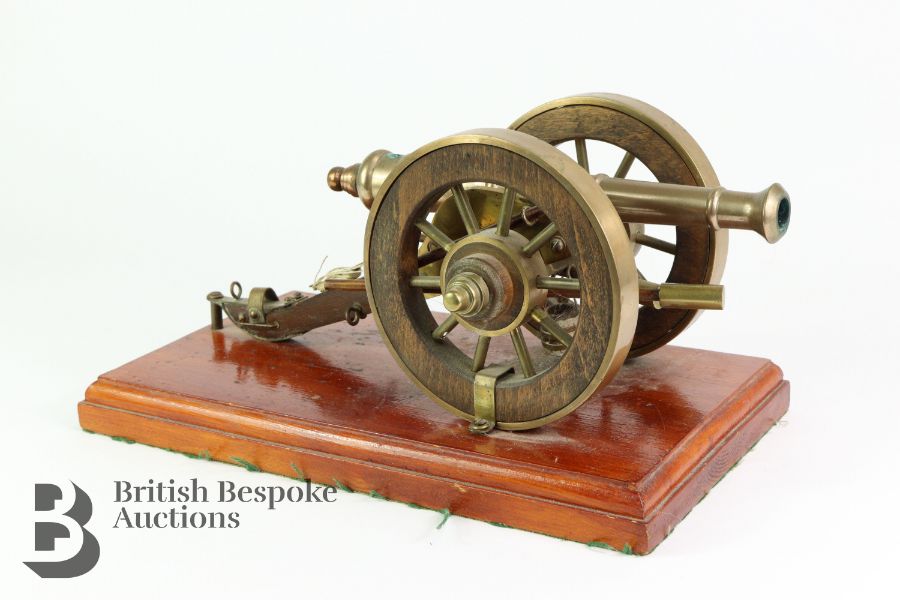Desk Ornament Model of a Napoleonic Field Gun