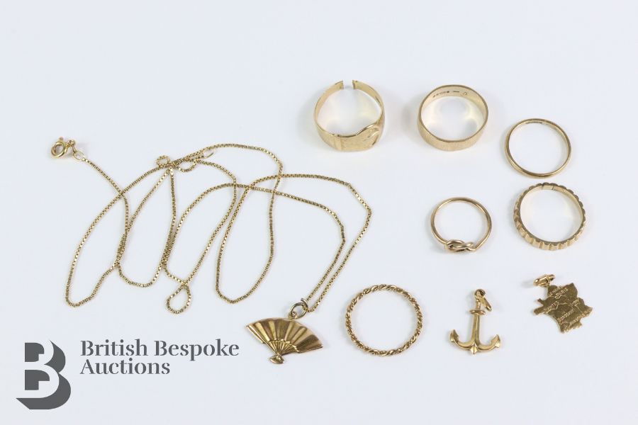 Miscellaneous Gold Jewellery