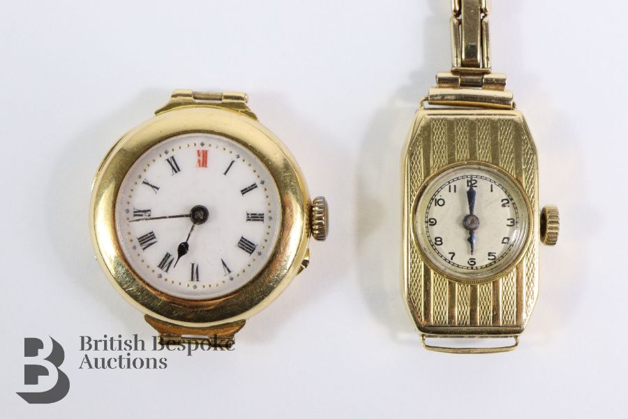 Ladies Vintage Gold Watches - Image 2 of 3