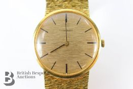 Longines Gold Plated Wrist Watch