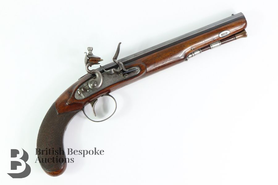 English Flintlock Dueling Pistol - Thomas Richards