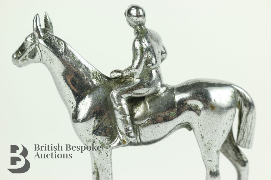 Art Deco Horse and Jockey Motorcar Mascot c1930 - Image 5 of 7