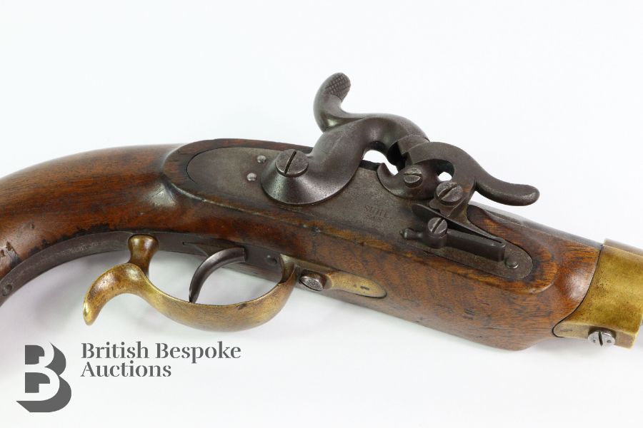 Austro-Hungarian Percussion Military Pistol - Image 9 of 9