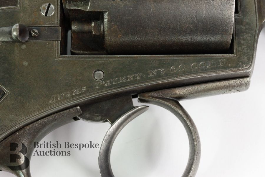 Adams Patent 54 Bore Percussion Revolver - Image 6 of 8