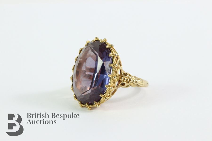 9ct Amethyst Ring - Image 3 of 3