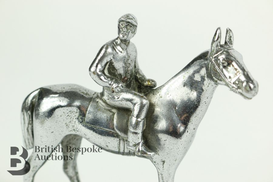 Art Deco Horse and Jockey Motorcar Mascot c1930 - Image 3 of 7