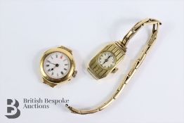 Ladies Vintage Gold Watches