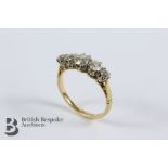 18ct Yellow Gold Diamond Ring