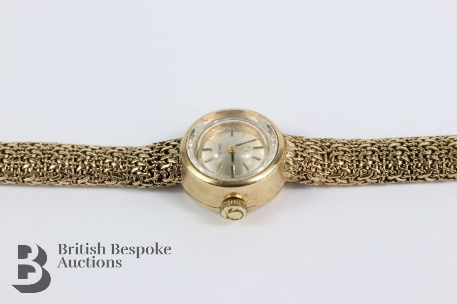 Lady's 9ct Gold Omega Wrist Watch - Image 2 of 6