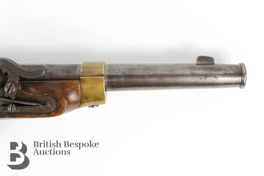 Austro-Hungarian Percussion Military Pistol - Image 5 of 9